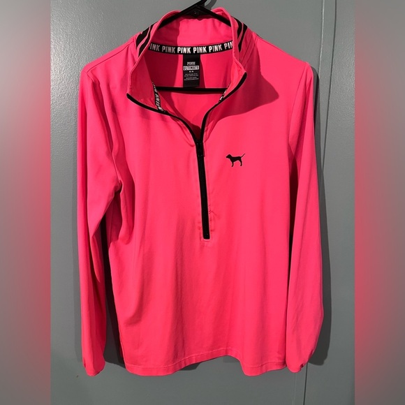 PINK Jackets & Blazers - thin sweatshirt . pink color pink size m